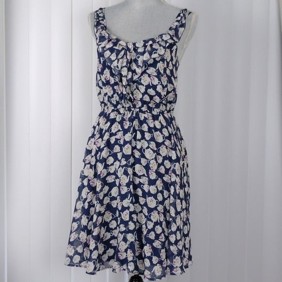 Disney Dresses & Skirts - Disney Navy Floral Mini Dress